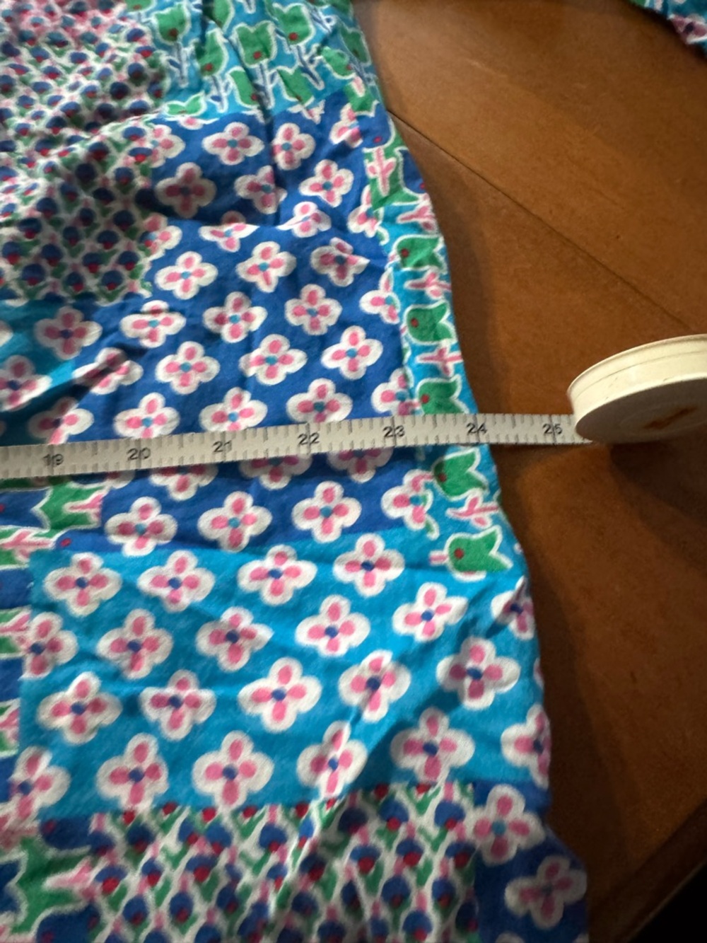 Talbots Blue and Green Floral Top - Picture 8 of 8